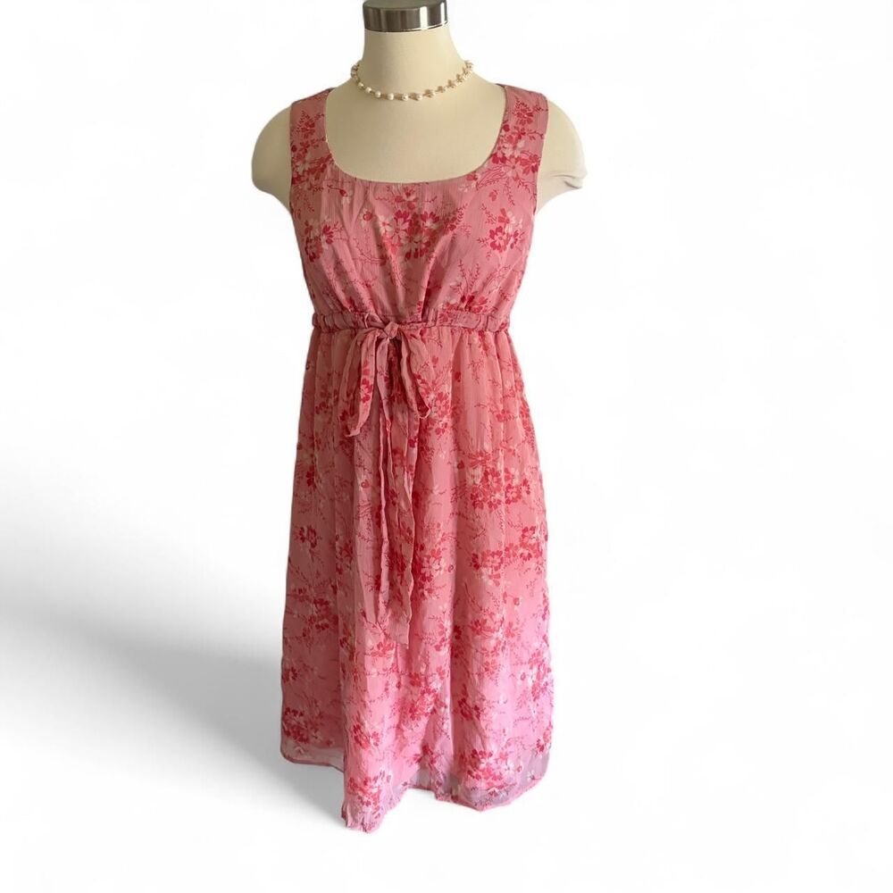 Motherhood-maternity Women's Pink and Red Dress